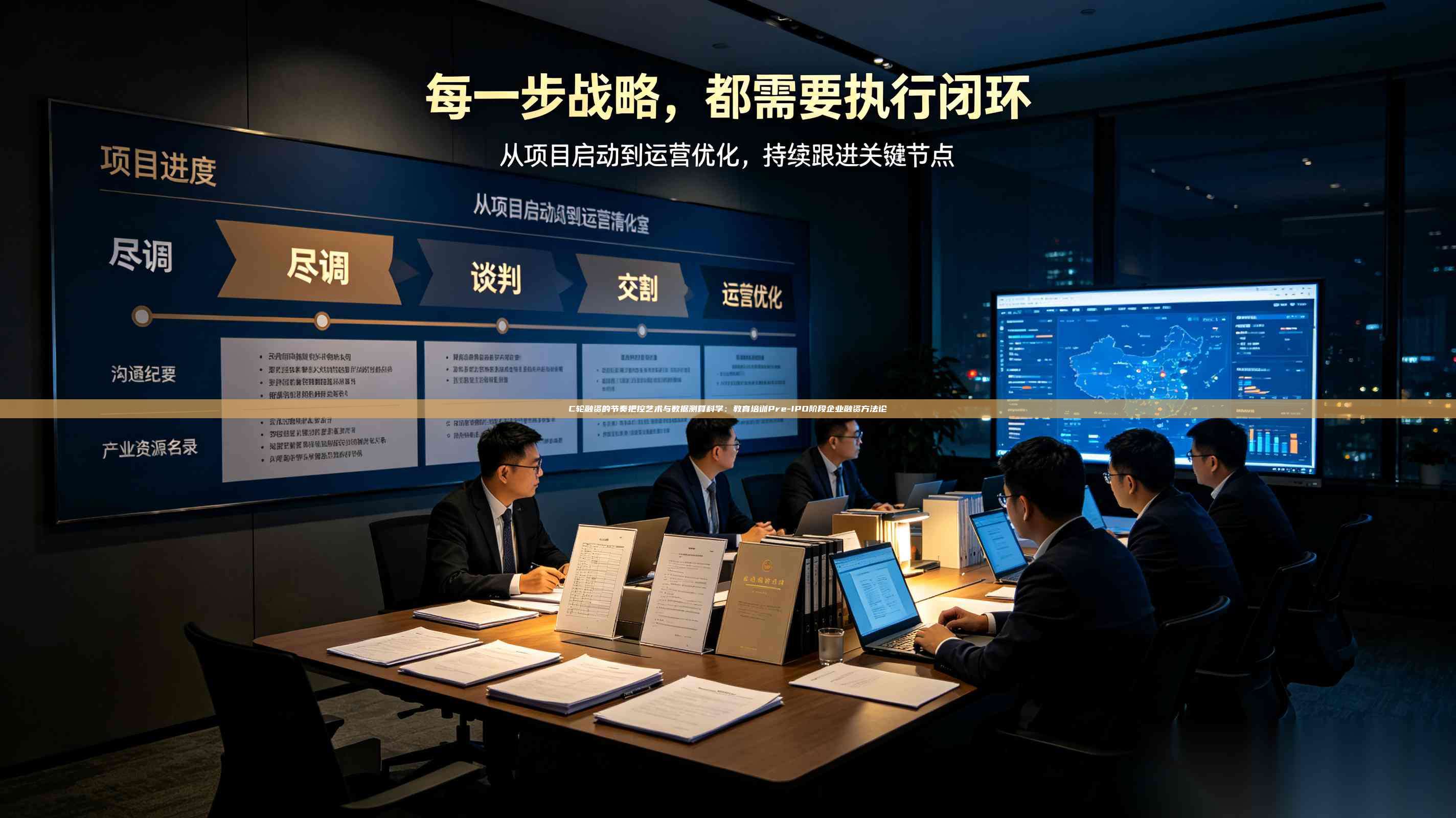C轮融资的节奏把控艺术与数据测算科学：教育培训Pre-IPO阶段企业融资方法论